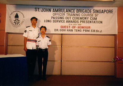 A phto with Mr Tan Choon Siong